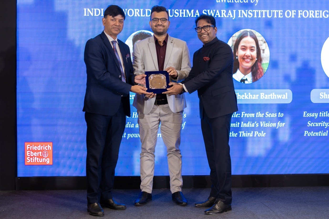 Lokendra Sharma’s felicitation as India’s Next Generation Strategic Thinker